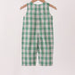 Green christmas tree truck embroidery plaid jonjon