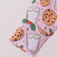 Pink milk cookie holly bamboo romper