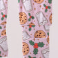 Pink milk cookie holly bamboo romper
