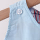 Blue plaid deer reversible jonjon