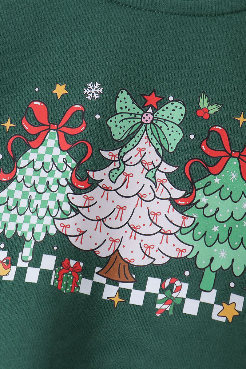 Forest christmas tree sweatshirt