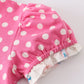 Platinum balcony pink dot dress