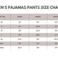 Blue christmas character print dad pajamas pants