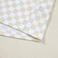 Khaki Checkered Print Half Sleeve Tee 2pcs Lounge Pant Set