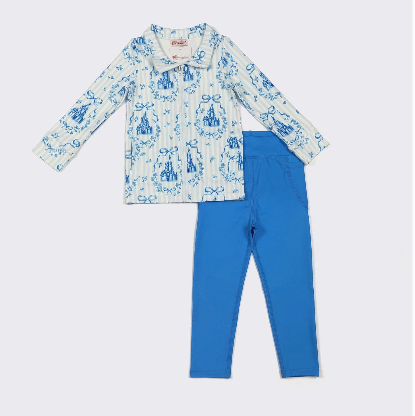 Two pc set blue