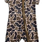 Bamboo zip sleeper camo short