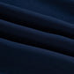 Navy Blue Button Detail Leopard Metallic Trim Short Sleeve Tunic Dress