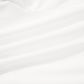White Solid Color Ribbed Patchwork High Waist Athletic Shorts